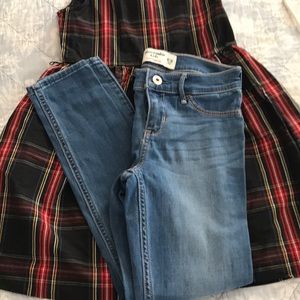 Abercrombie kids Jean leggings